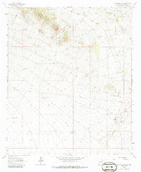 Ninetysix Ranch New Mexico Historical topographic map, 1:24000 scale, 7.5 X 7.5 Minute, Year 1962
