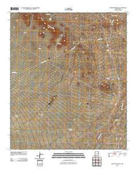 Ninetysix Ranch New Mexico Historical topographic map, 1:24000 scale, 7.5 X 7.5 Minute, Year 2010