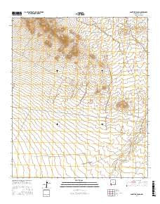 Ninetysix Ranch New Mexico Current topographic map, 1:24000 scale, 7.5 X 7.5 Minute, Year 2017