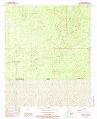 Noria New Mexico Historical topographic map, 1:24000 scale, 7.5 X 7.5 Minute, Year 1985