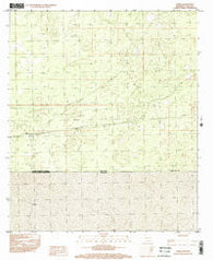 Noria New Mexico Historical topographic map, 1:24000 scale, 7.5 X 7.5 Minute, Year 1996