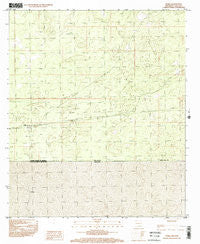 Noria New Mexico Historical topographic map, 1:24000 scale, 7.5 X 7.5 Minute, Year 1996