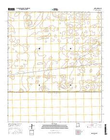 Noria New Mexico Current topographic map, 1:24000 scale, 7.5 X 7.5 Minute, Year 2017