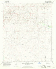 North Lake New Mexico Historical topographic map, 1:24000 scale, 7.5 X 7.5 Minute, Year 1967