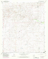 North Lake New Mexico Historical topographic map, 1:24000 scale, 7.5 X 7.5 Minute, Year 1967