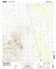 North Peak New Mexico Historical topographic map, 1:24000 scale, 7.5 X 7.5 Minute, Year 1996