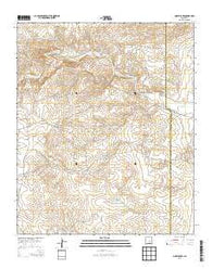North Lake New Mexico Historical topographic map, 1:24000 scale, 7.5 X 7.5 Minute, Year 2013