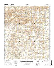 North Lake New Mexico Current topographic map, 1:24000 scale, 7.5 X 7.5 Minute, Year 2017