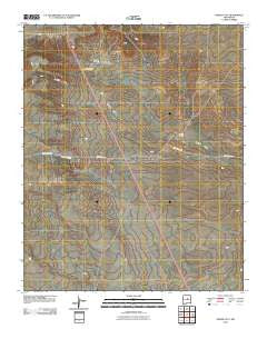 North Lucy New Mexico Historical topographic map, 1:24000 scale, 7.5 X 7.5 Minute, Year 2010