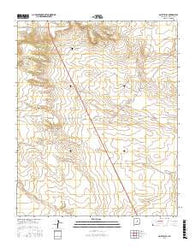 North Lucy New Mexico Current topographic map, 1:24000 scale, 7.5 X 7.5 Minute, Year 2017