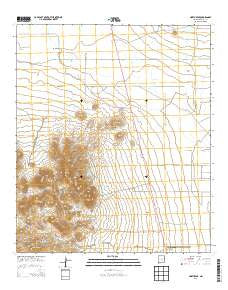 North Peak New Mexico Historical topographic map, 1:24000 scale, 7.5 X 7.5 Minute, Year 2013