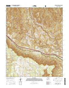 North San Ysidro New Mexico Current topographic map, 1:24000 scale, 7.5 X 7.5 Minute, Year 2017