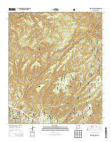 North Star Mesa New Mexico Historical topographic map, 1:24000 scale, 7.5 X 7.5 Minute, Year 2013
