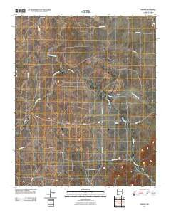 Norton New Mexico Historical topographic map, 1:24000 scale, 7.5 X 7.5 Minute, Year 2010