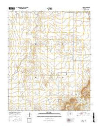 Norton New Mexico Current topographic map, 1:24000 scale, 7.5 X 7.5 Minute, Year 2017