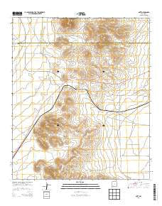 Nutt New Mexico Historical topographic map, 1:24000 scale, 7.5 X 7.5 Minute, Year 2013