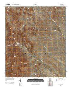 OK Canyon New Mexico Historical topographic map, 1:24000 scale, 7.5 X 7.5 Minute, Year 2010