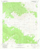 O Bar O Canyon West New Mexico Historical topographic map, 1:24000 scale, 7.5 X 7.5 Minute, Year 1981