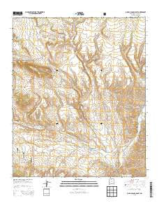 O Bar O Canyon East New Mexico Historical topographic map, 1:24000 scale, 7.5 X 7.5 Minute, Year 2013