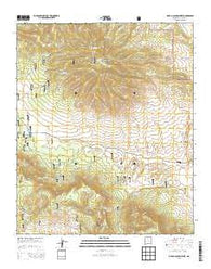 O Bar O Canyon West New Mexico Historical topographic map, 1:24000 scale, 7.5 X 7.5 Minute, Year 2013