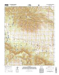 O Bar O Canyon West New Mexico Historical topographic map, 1:24000 scale, 7.5 X 7.5 Minute, Year 2013
