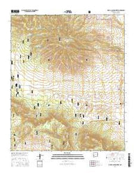 O Bar O Canyon West New Mexico Current topographic map, 1:24000 scale, 7.5 X 7.5 Minute, Year 2017