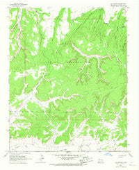 Oak Spring New Mexico Historical topographic map, 1:24000 scale, 7.5 X 7.5 Minute, Year 1963