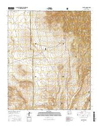 Oak Peak New Mexico Current topographic map, 1:24000 scale, 7.5 X 7.5 Minute, Year 2017