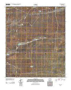 Oasis New Mexico Historical topographic map, 1:24000 scale, 7.5 X 7.5 Minute, Year 2010