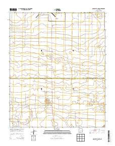 Oasis State Park New Mexico Historical topographic map, 1:24000 scale, 7.5 X 7.5 Minute, Year 2013