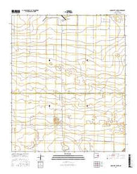 Oasis State Park New Mexico Current topographic map, 1:24000 scale, 7.5 X 7.5 Minute, Year 2017