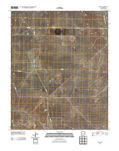 Obar New Mexico Historical topographic map, 1:24000 scale, 7.5 X 7.5 Minute, Year 2010