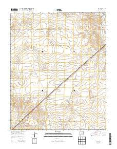 Obar New Mexico Historical topographic map, 1:24000 scale, 7.5 X 7.5 Minute, Year 2013