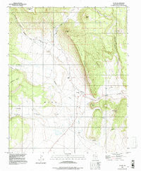 Ocate New Mexico Historical topographic map, 1:24000 scale, 7.5 X 7.5 Minute, Year 1994