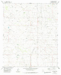 Oil Center New Mexico Historical topographic map, 1:24000 scale, 7.5 X 7.5 Minute, Year 1984