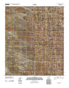 Oil Center New Mexico Historical topographic map, 1:24000 scale, 7.5 X 7.5 Minute, Year 2010