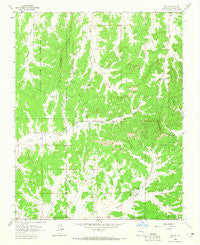 Ojito New Mexico Historical topographic map, 1:24000 scale, 7.5 X 7.5 Minute, Year 1963
