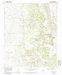 Ojito Spring New Mexico Historical topographic map, 1:24000 scale, 7.5 X 7.5 Minute, Year 1969