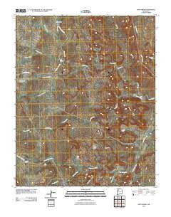 Ojito Spring New Mexico Historical topographic map, 1:24000 scale, 7.5 X 7.5 Minute, Year 2010
