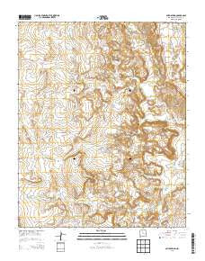 Ojito Spring New Mexico Historical topographic map, 1:24000 scale, 7.5 X 7.5 Minute, Year 2013