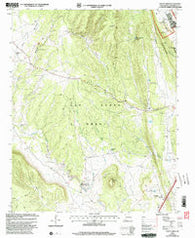 Ojitos Frios New Mexico Historical topographic map, 1:24000 scale, 7.5 X 7.5 Minute, Year 2002