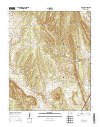 Ojitos Frios New Mexico Historical topographic map, 1:24000 scale, 7.5 X 7.5 Minute, Year 2013