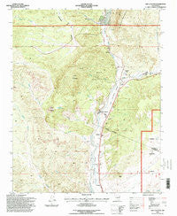 Ojo Caliente New Mexico Historical topographic map, 1:24000 scale, 7.5 X 7.5 Minute, Year 1995
