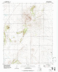 Ojo Feliz New Mexico Historical topographic map, 1:24000 scale, 7.5 X 7.5 Minute, Year 1994