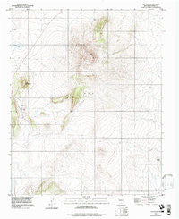 Ojo Feliz New Mexico Historical topographic map, 1:24000 scale, 7.5 X 7.5 Minute, Year 1994