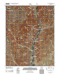 Ojo Caliente New Mexico Historical topographic map, 1:24000 scale, 7.5 X 7.5 Minute, Year 2011