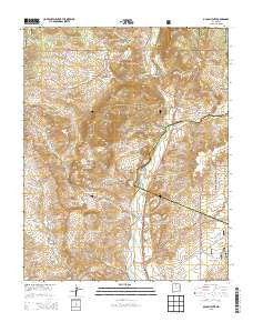 Ojo Caliente New Mexico Historical topographic map, 1:24000 scale, 7.5 X 7.5 Minute, Year 2013