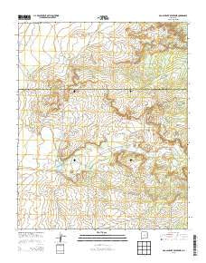 Ojo Caliente Reservoir New Mexico Historical topographic map, 1:24000 scale, 7.5 X 7.5 Minute, Year 2013