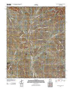 Ojo Encino Mesa New Mexico Historical topographic map, 1:24000 scale, 7.5 X 7.5 Minute, Year 2010