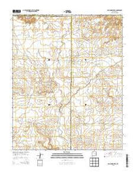 Ojo Encino Mesa New Mexico Current topographic map, 1:24000 scale, 7.5 X 7.5 Minute, Year 2013